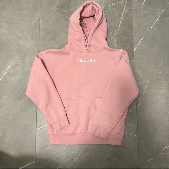 Glossier Tops - Glossier Original Pink Hoodie